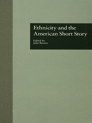 cover image of Ethnicity and the American Short Story